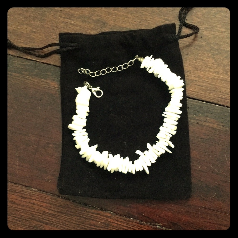 Pula shell bracelets